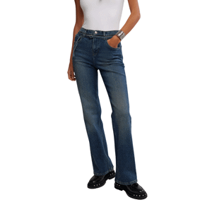 Free People We The Free Sabine Slim A-line Jeans